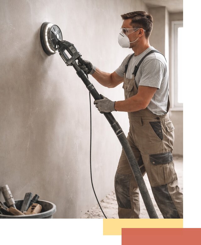 Профессиональная шлифовка стен в Азове быстро и качественно