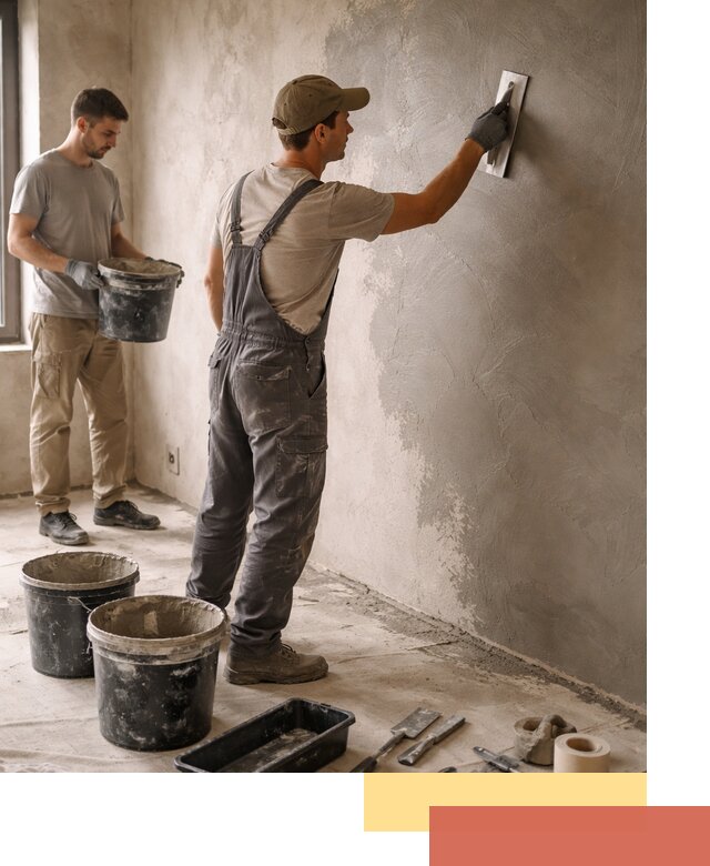 Нанесение микроцемента на стены в Азове качественно и быстро