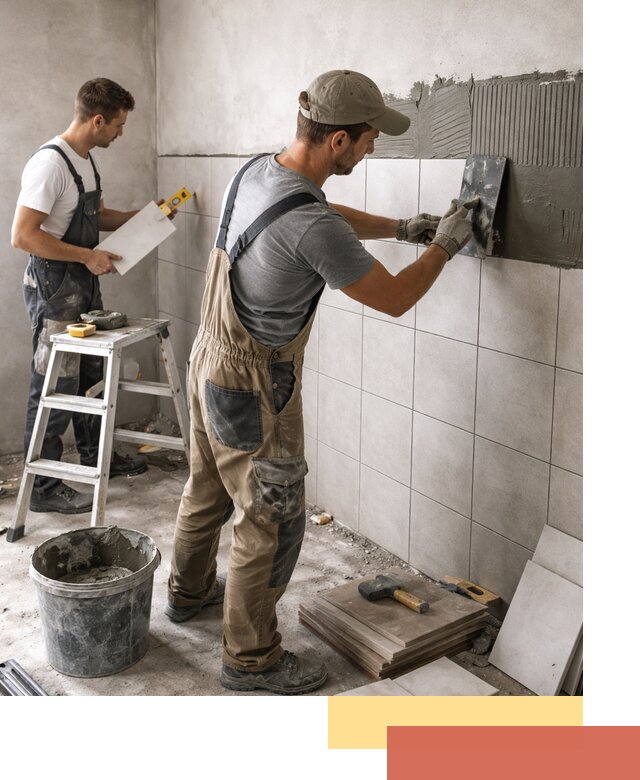 Укладка плитки на стены в Азове профессионально и надежно