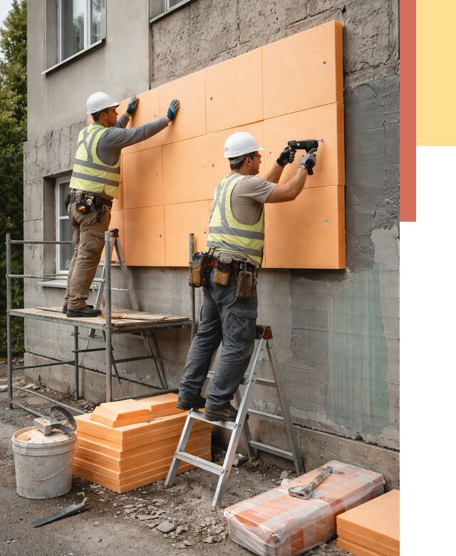 Утепление стен пеноплексом в Азове от 1900 руб./м2 — быстро и недорого | ОТДЕЛОЧНИК-Азв