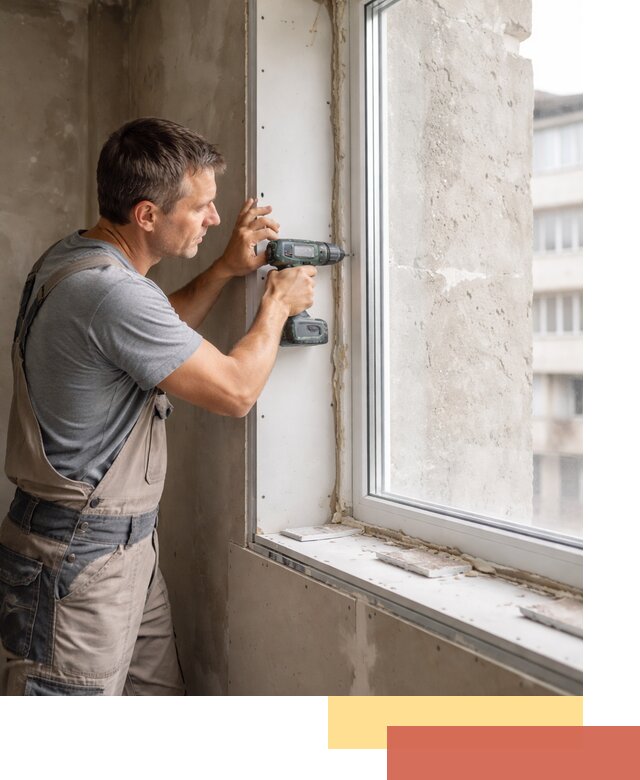 Монтаж гипсокартонных откосов в Азове под ключ